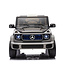 Mercedes Benz EQG, 12 volt electric children's car with rubber tires, leather seat and more!