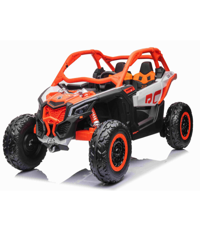 CAN-AM Maverick 2-persoons Buggy, 24v 7Ah, leder zitje, rubberen banden