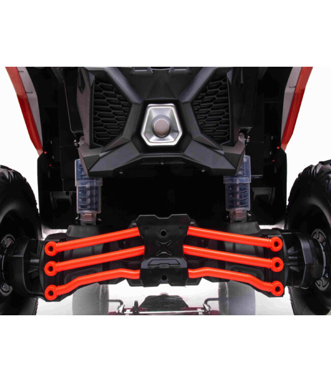 CAN-AM Maverick 2-persoons Buggy, 24v 7Ah, leder zitje, rubberen banden