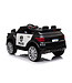 Police car, 12v electric children's car with rubber tires, leather seat and more