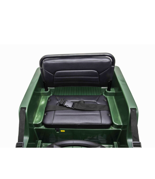 Jeep Army, Willy's Jeep 12 Volt Elektro-Kinderauto mit Allradantrieb, Gummireifen und Kunstledersitz!