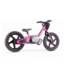 Vélo d'équilibre électrique 24 volts avec roues de 16 pouces, moteur électrique - rose