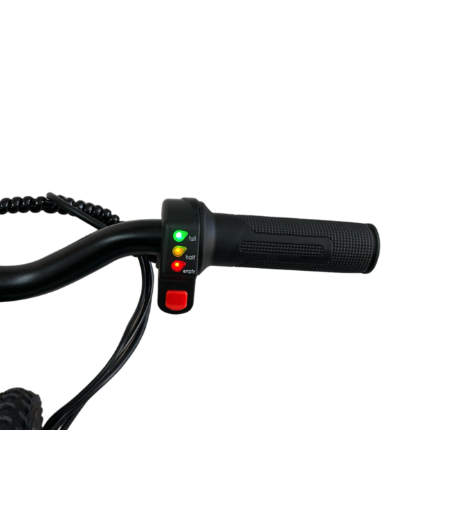 Vélo d'équilibre électrique 24 volts avec roues de 16 pouces, moteur électrique - orange