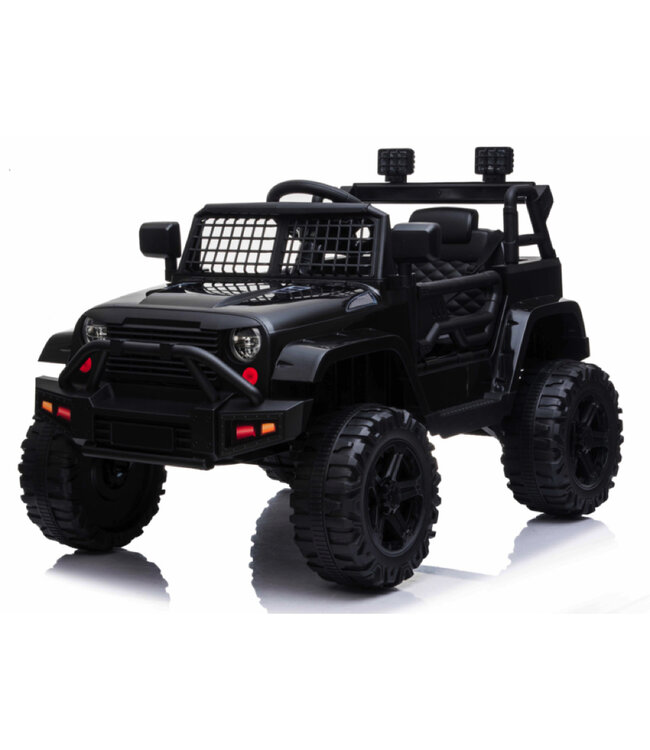 Jeep Mountain King, 12-Volt-Elektroauto für Kinder mit Gummireifen, Federung und mehr!