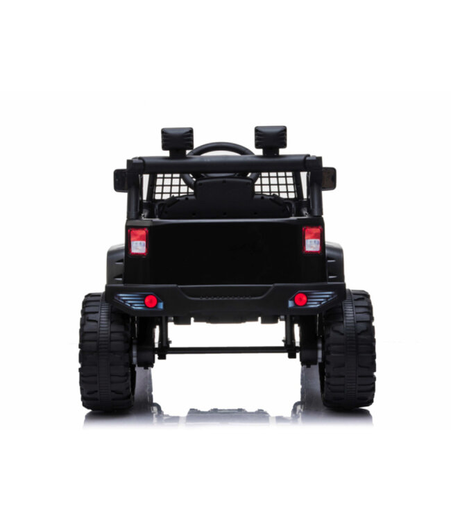 Jeep Mountain King, voiture électrique pour enfants 12 volts avec pneus en caoutchouc, suspension et plus encore !