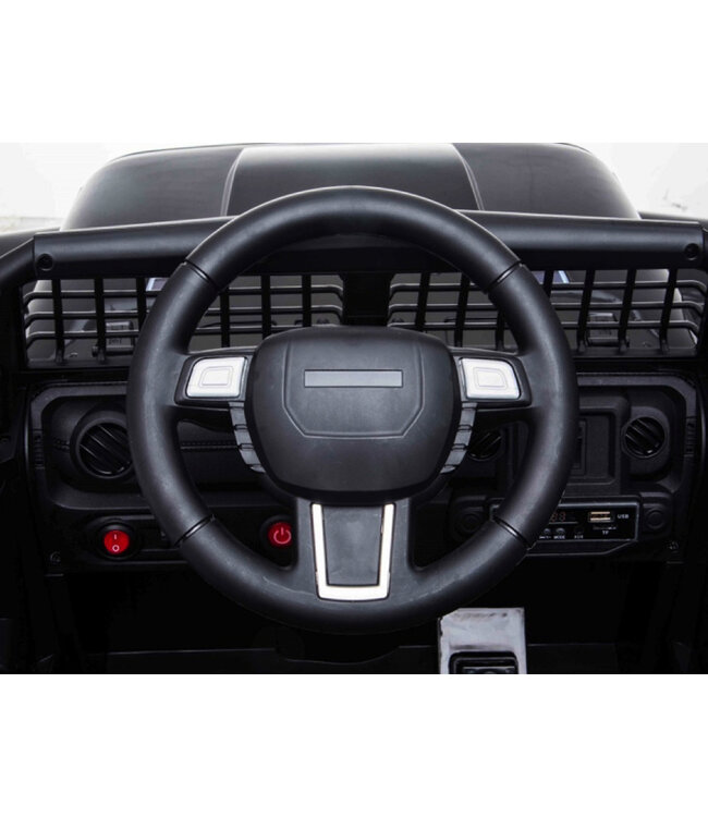 Jeep Mountain King, 12-Volt-Elektroauto für Kinder mit Gummireifen, Federung und mehr!