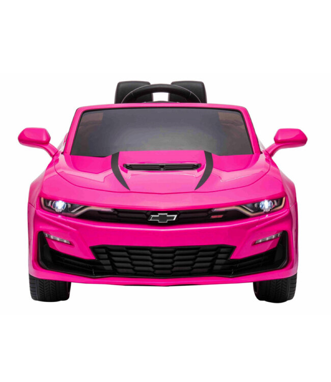 Chevrolet Camaro SS, véhicule électrique pour enfants 12V, siège en cuir, pneus en caoutchouc