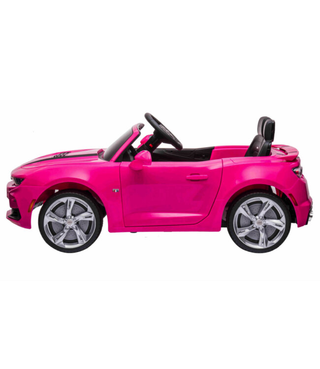 Chevrolet Camaro SS, véhicule électrique pour enfants 12V, siège en cuir, pneus en caoutchouc