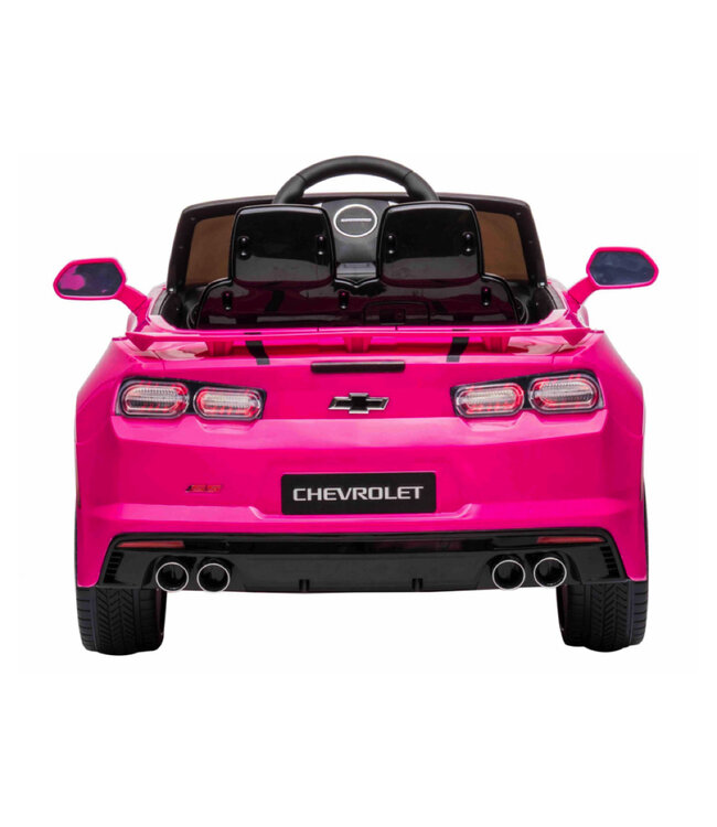 Chevrolet Camaro SS, véhicule électrique pour enfants 12V, siège en cuir, pneus en caoutchouc