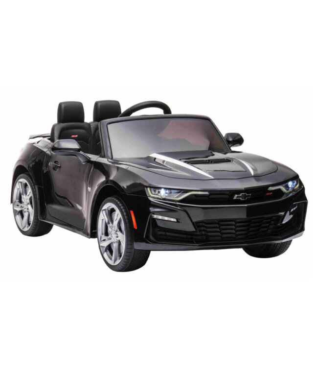 Chevrolet Camaro SS, 12V electric children's vehicle, leather seat, rubber tires