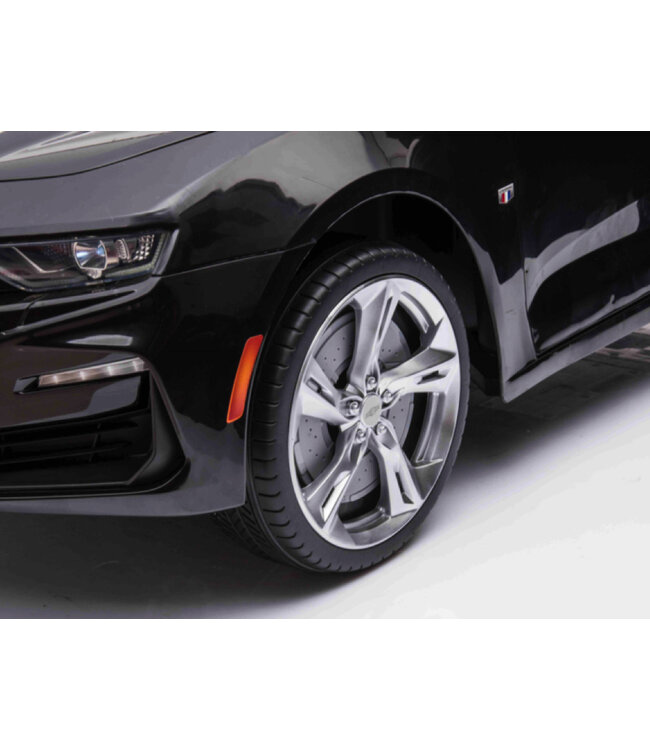 Chevrolet Camaro SS, 12V elektrisches Kinderfahrzeug, Ledersitz, Gummireifen