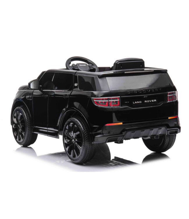 Land Rover Discovery Sport, 12 volt elektrische kinderauto met EVA banden en kunstleder zitje!