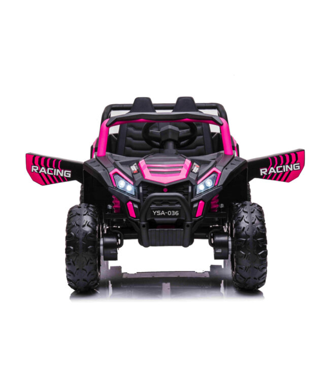 Beach Buggy, voiture électrique pour enfants 12 volts avec pneus EVA et siège en cuir artificiel !