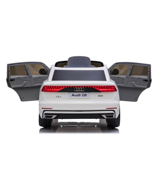 Audi Q8 Quattro S-line, 12 Volt Elektro-Kinderauto mit EVA-Reifen, Kunstledersitz und mehr!