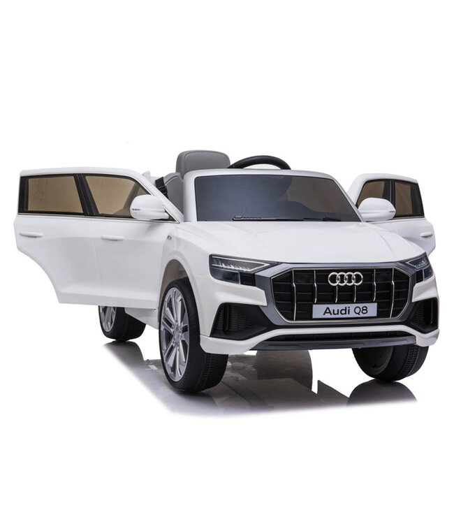 Audi Q8 Quattro S-line, 12 Volt Elektro-Kinderauto mit EVA-Reifen, Kunstledersitz und mehr!
