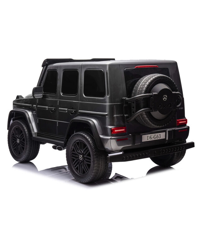 Mercedes G63 2-Sitzer, 24 Volt Elektro-Kinderauto mit Gummireifen und mehr!