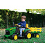 John Deere tractor + trailer, 12 volt with Remote control