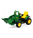John Deere 12 Volt Elektro-Kindertraktor, mit Schaufel