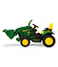 John Deere 12 Volt Elektro-Kindertraktor, mit Schaufel