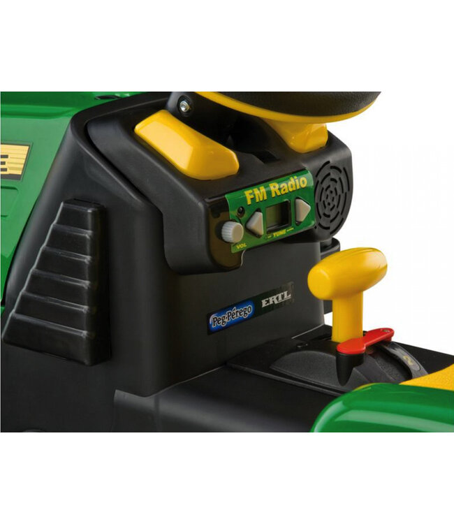 Tracteur électrique pour enfants John Deere 12 volts, avec godet
