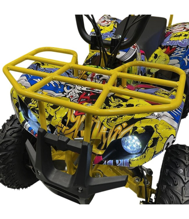 48 Volt Elektro Quad mit 1000 Watt Antrieb, mit Gepäckträger