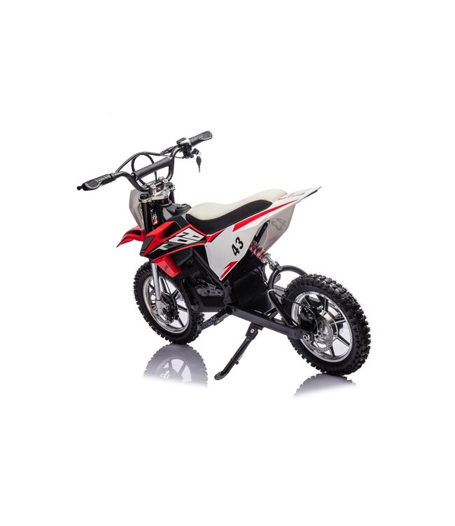 Moteur cross, moteur électrique 36 volts avec pneus pneumatiques et siège en cuir artificiel !