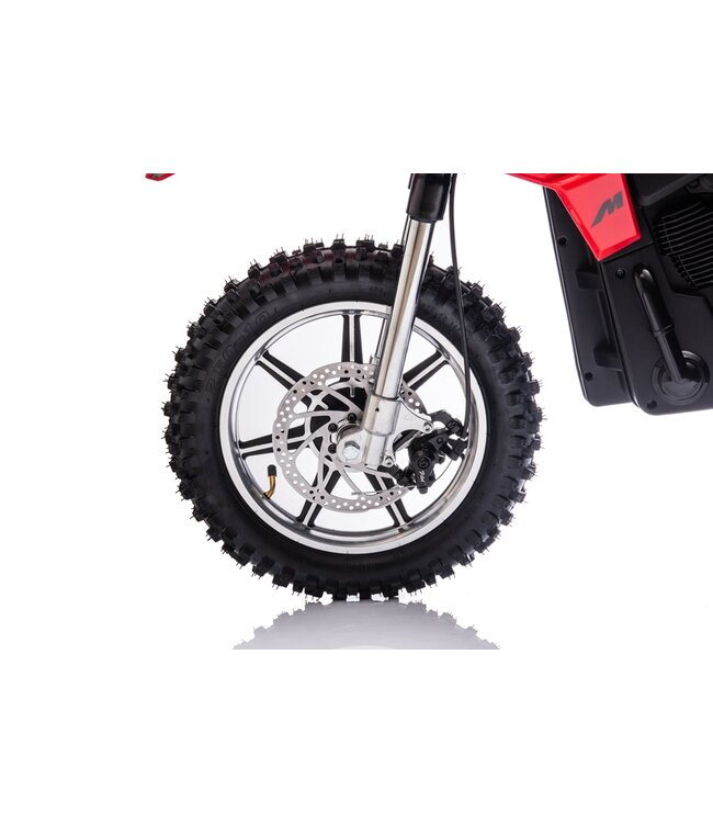 Moteur cross, moteur électrique 36 volts avec pneus pneumatiques et siège en cuir artificiel !