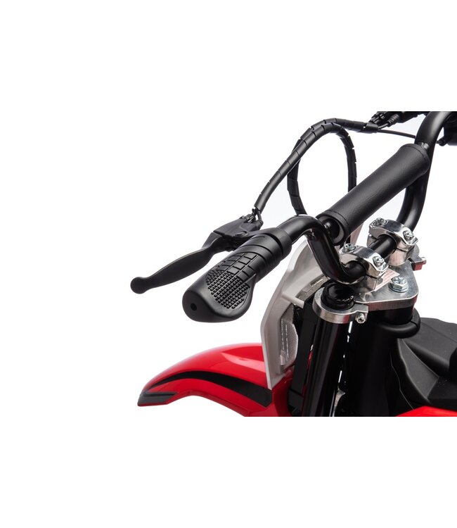 Moteur cross, moteur électrique 36 volts avec pneus pneumatiques et siège en cuir artificiel !