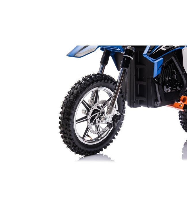 Cross motor, 36 volt electric motor with pneumatic tires and artificial leather seat!