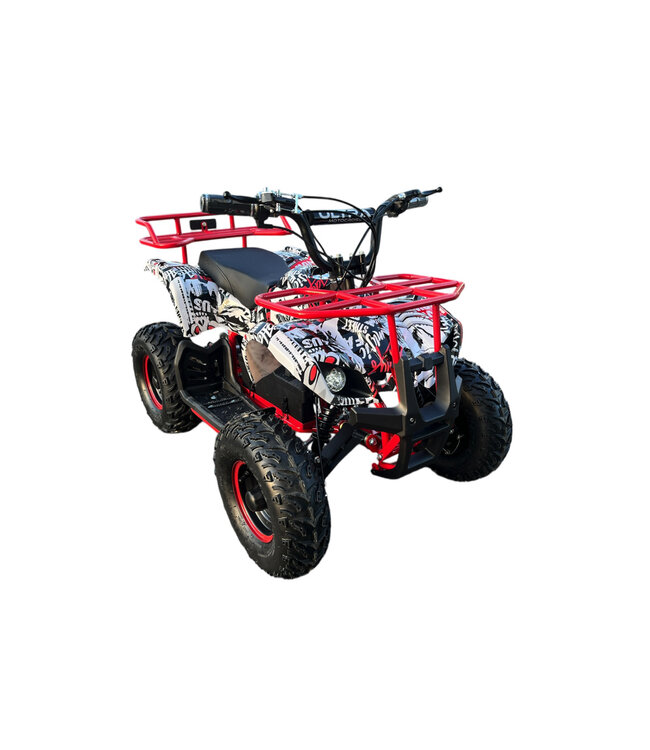 48 volt electric Quad with 1000 watt drive, with luggage rack
