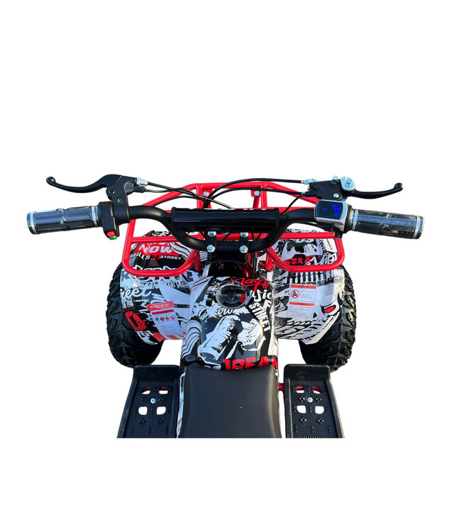 48 volt electric Quad with 1000 watt drive, with luggage rack