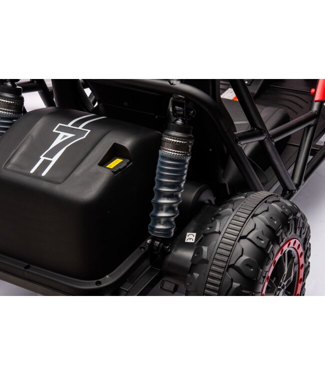 24 Volt Elektro Kinderbuggy, Gummireifen, Kunstledersitz!