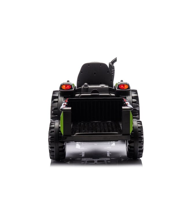 Elektrische tractor met aanhangwagen, 12 volt, muziek module, bluetooth