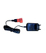 12 volt 500mA oplader met 2-pin power connector