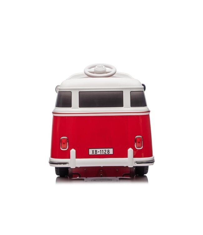 Volkswagen T1 classic bus, 12-volt children's car with rubber tires and more!