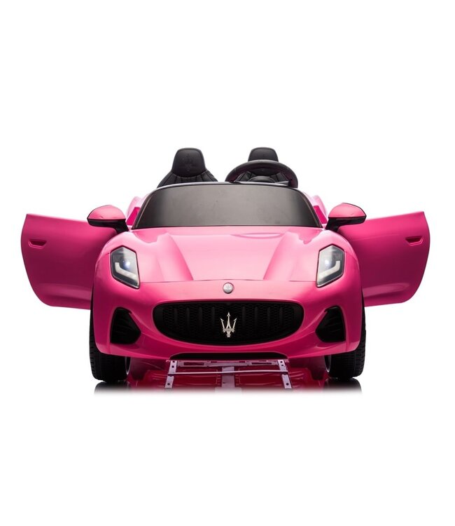 Maserati GranTurismo Folgore 2-seater, 12-volt kids' car with rubber tires and more!
