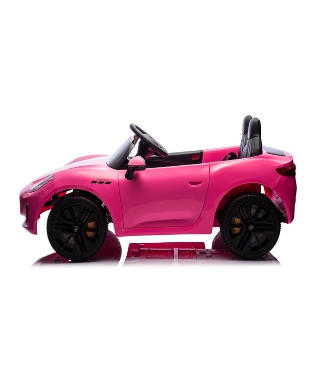 Maserati GranTurismo Folgore 2-seater, 12-volt kids' car with rubber tires and more!