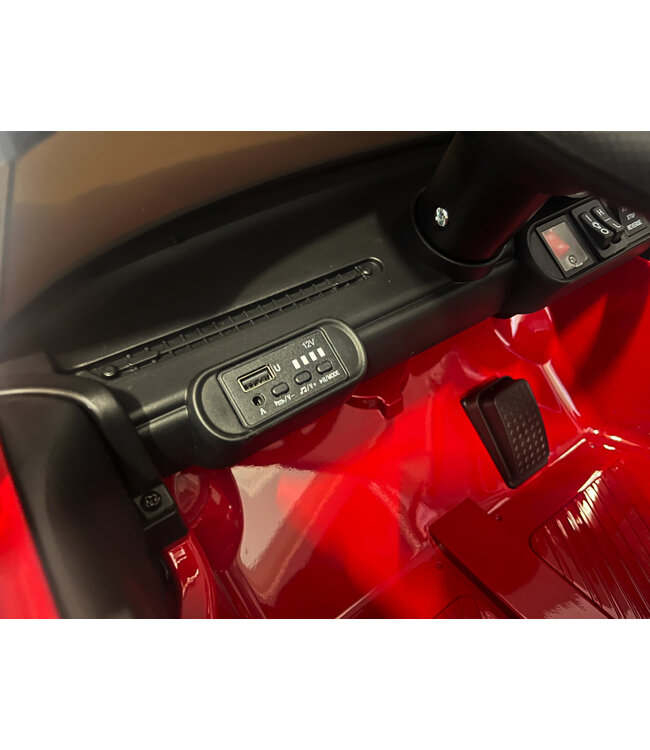 MINI Cooper S, 12 volt kinderauto  met rubberen banden en meer!