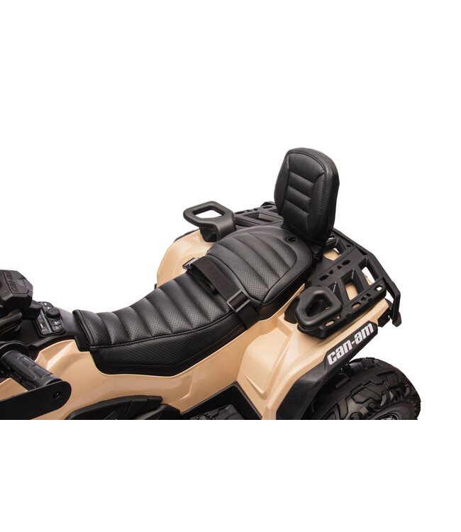 CAN-AM Outlander 2-zitter, 4x4, 24 volt Quad, rubberen banden, leder zitje