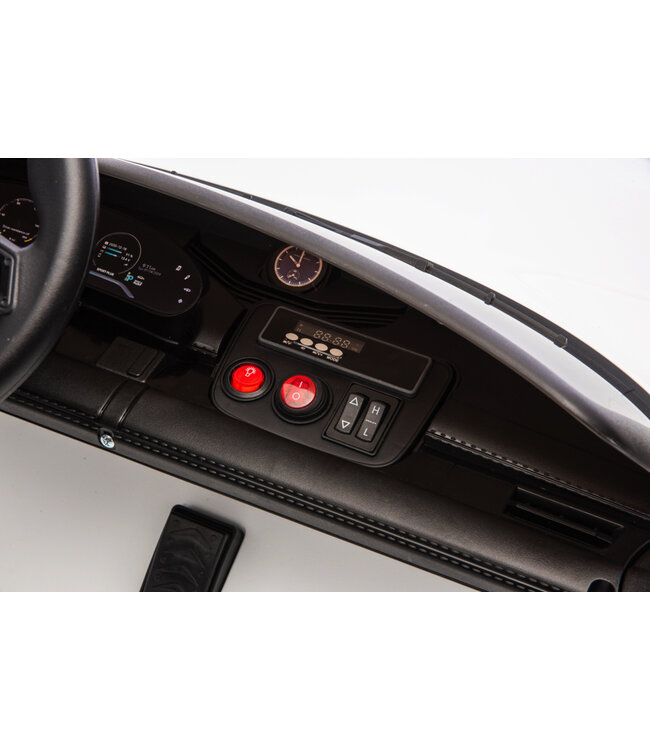 Porsche Taycan Turbo S, 2 zitter 24 volt elektrische kinderauto