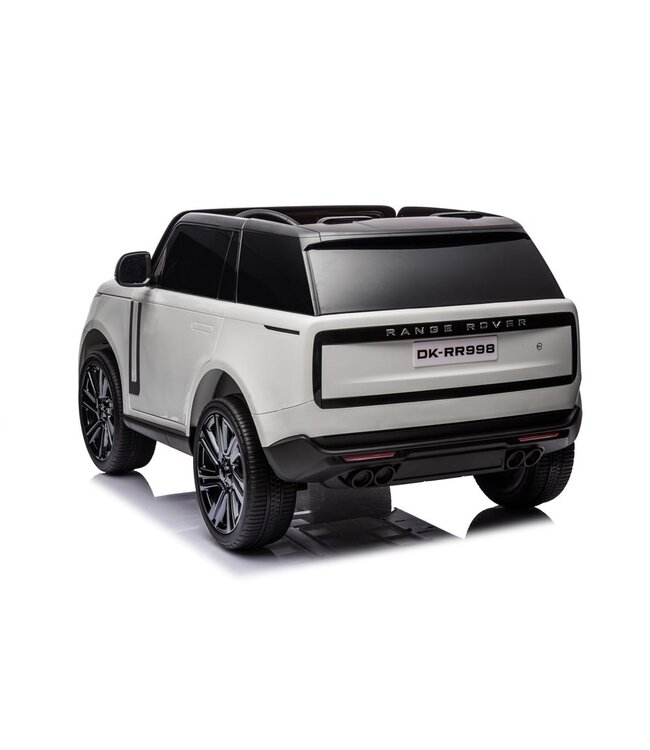 Range Rover 2 places, voiture électrique pour enfants 24 volts, écran MP4, pneus en caoutchouc, siège en cuir