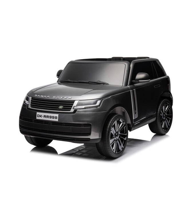 Range Rover 2 places, voiture électrique pour enfants 24 volts, écran MP4, pneus en caoutchouc, siège en cuir