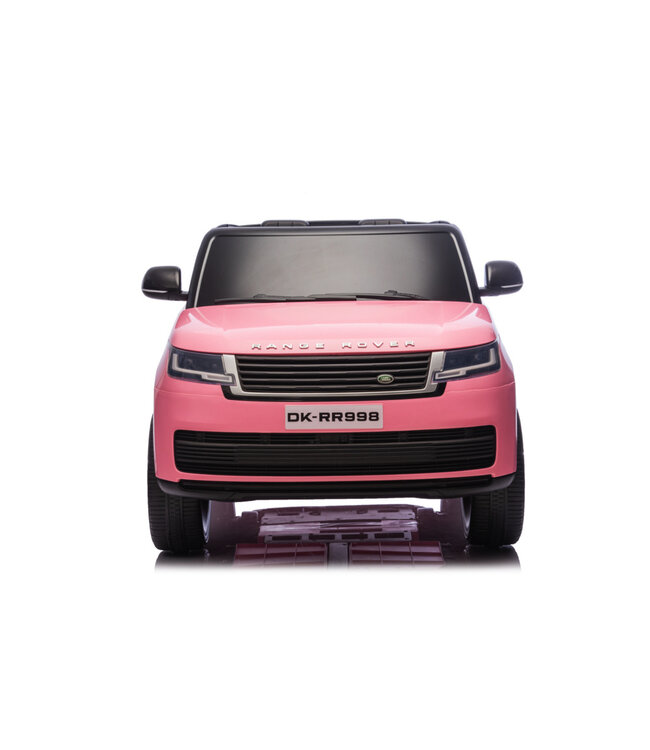 2-Sitzer Range Rover, 24-Volt-Elektro-Kinderauto, MP4-Bildschirm, Gummireifen, Ledersitz