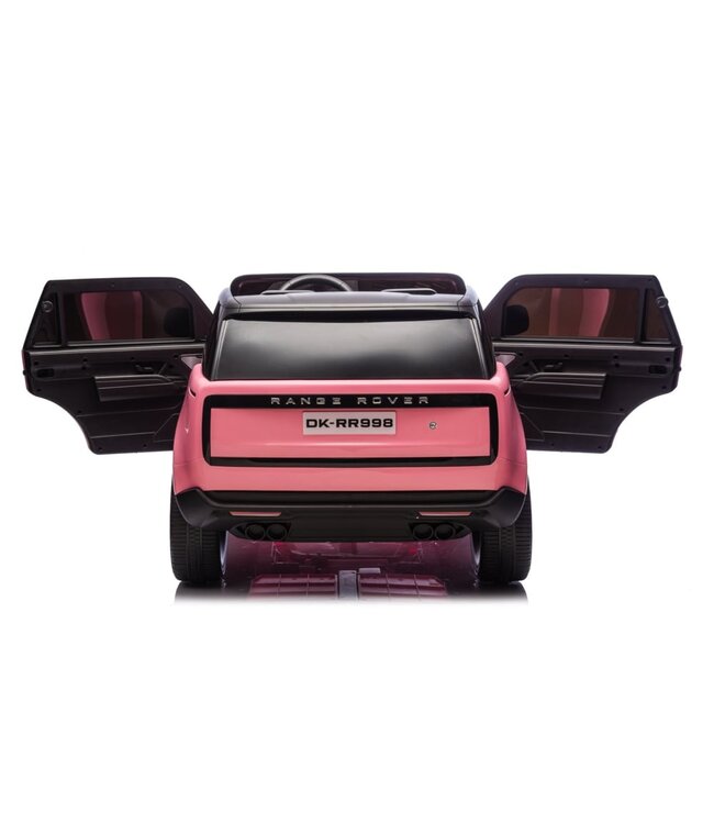 2-seater Range Rover, 24-volt electric children's car, MP4 screen, rubber tires, leather seat