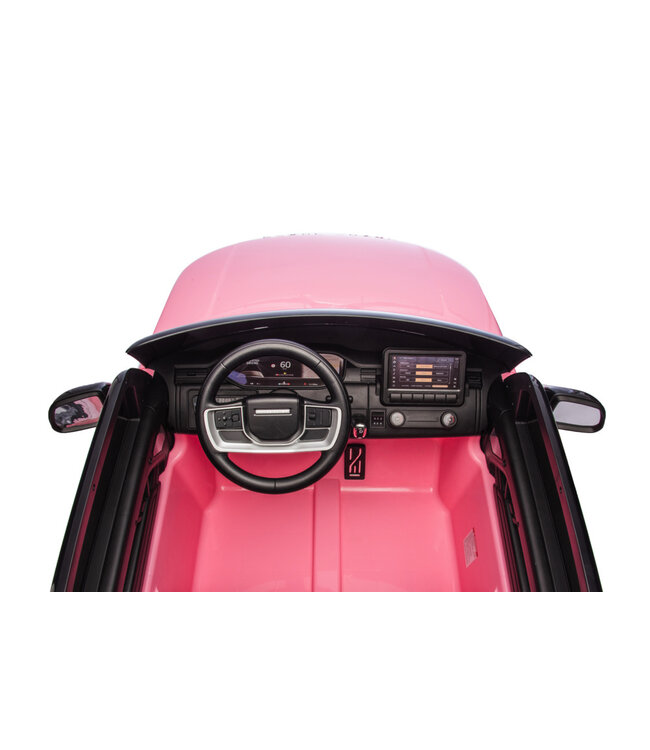 2-seater Range Rover, 24-volt electric children's car, MP4 screen, rubber tires, leather seat