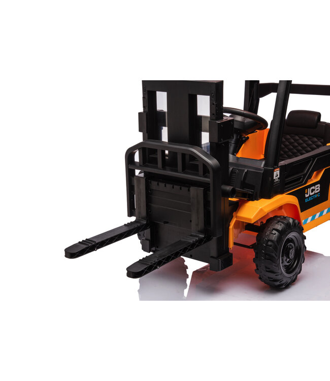 JCB Heftruck, 12v elektrische kindervoertuig met EVA banden en heffunctie