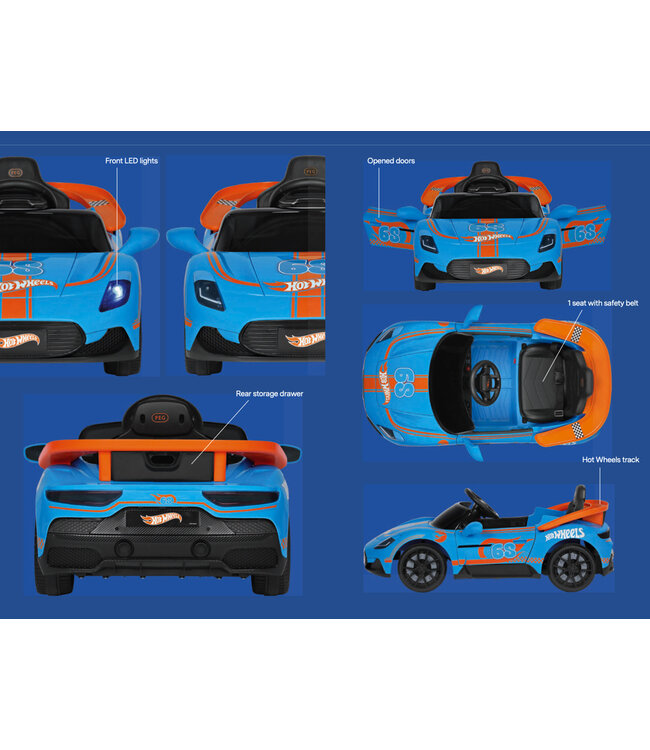 Hot Wheels Elektro-Kinderauto – Bereit zum Start!