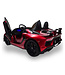Lamborghini Aventador, 2-Personen-24-Volt-Elektro-Kinderauto mit Gummireifen, Ledersitz!