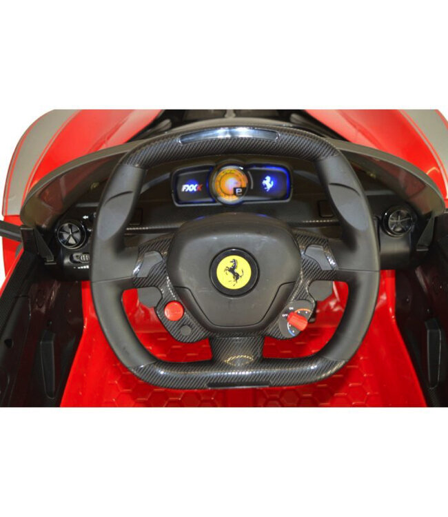 Ferrari FXX-K Kinderauto 12V Rot