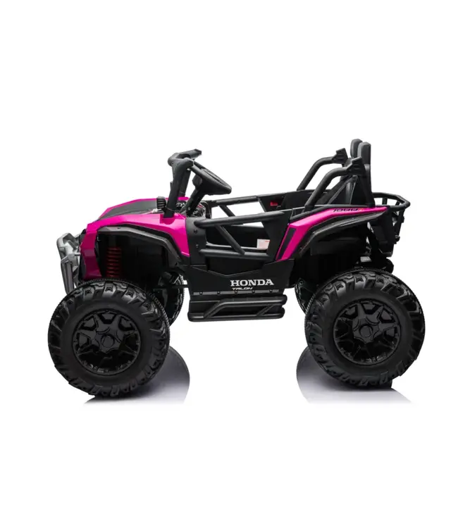 24V Honda Talon UTV buggy Roze, 2 zits
